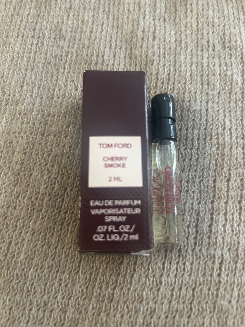Tom Ford 1-Mini Cherry Smoke EDP 2 ml / Authentic  / Made in USA / NIB